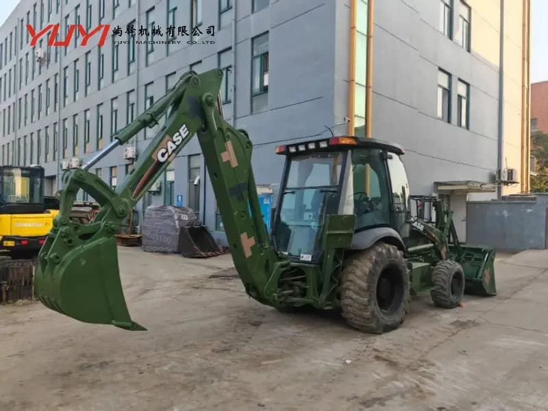 Used CASE 580M Backhoe Loader Original Second Hand CASE 580M 4×4 Genuine Undercarriage case 580M 580K Backhoe Loader Cheap