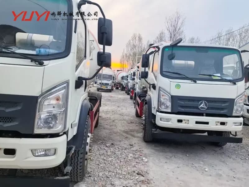 Brand new Sanyi 23 concrete mixer truck