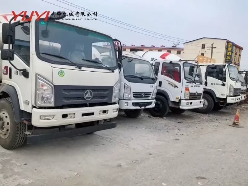 Brand new Sanyi 23 concrete mixer truck