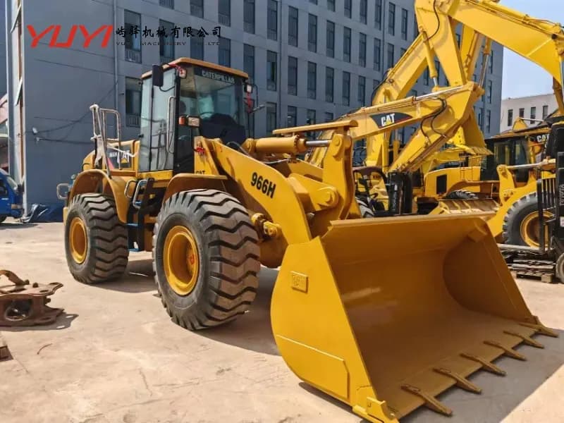 Cat 966h Used Wheel Loader Caterpillar Loader 966 Secondhand Low Price Construction Equipment Front End Loader