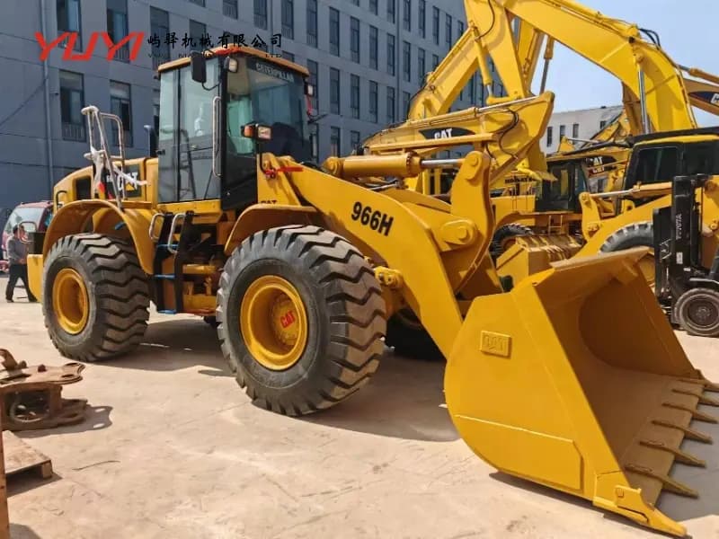 Cat 966h Used Wheel Loader Caterpillar Loader 966 Secondhand Low Price Construction Equipment Front End Loader