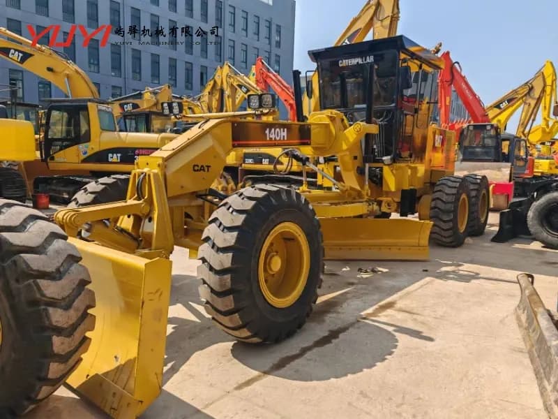 Caterpillar Cat 140h Motor Grader Used machine Good Price