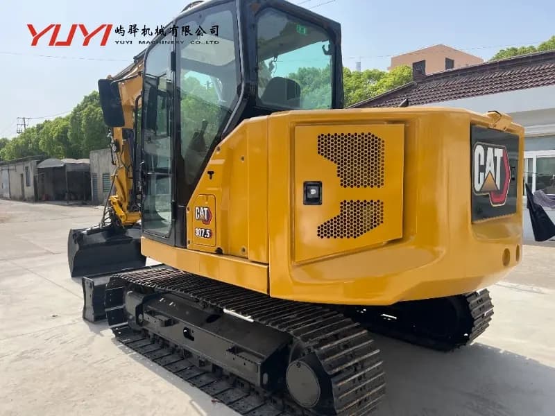 Caterpillar Cat 307.5 Excavator in 2023, Second-Hand Quasi New Excavator in Good Condition Mini Excavator