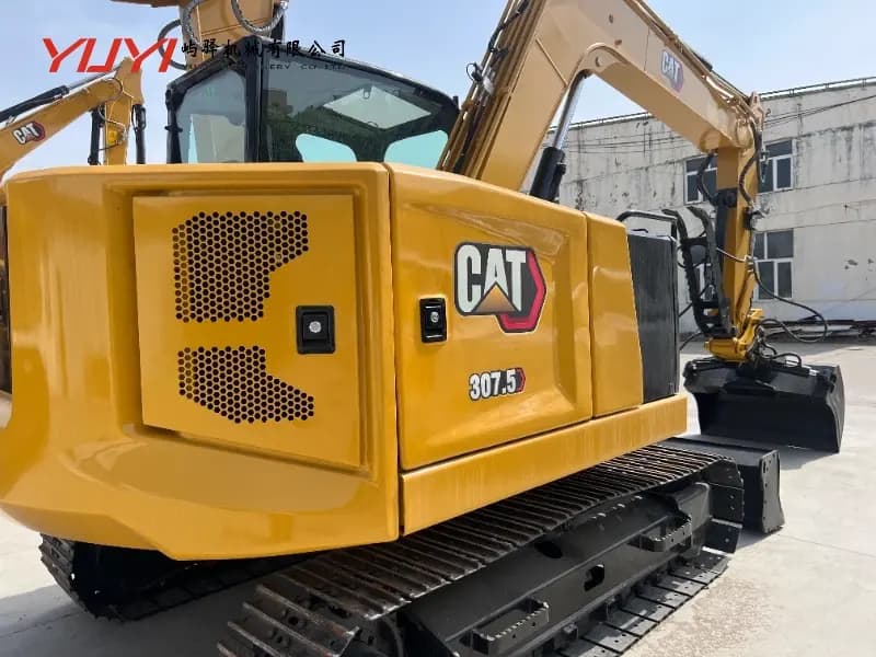 Caterpillar Cat 307.5 Excavator in 2023, Second-Hand Quasi New Excavator in Good Condition Mini Excavator