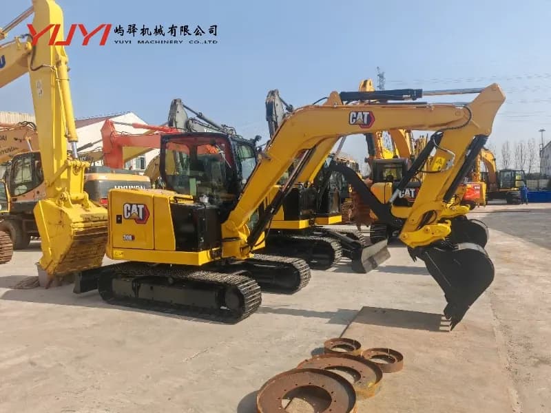 Caterpillar Cat306 Used Excavator, Original Japanese Mini Excavator, New Caterpillar Mini Excavator in Good Condition, Affordable Price