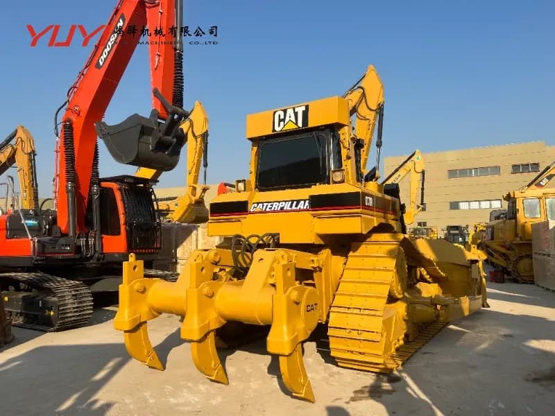 Caterpillar D7r Bulldozer Original Caterpillar Cat D6 D7 D8 Bulldozer Medium Bulldozer Made in Japan Cat D6r D6h D7r D7h D8r Series Used Bulldozer