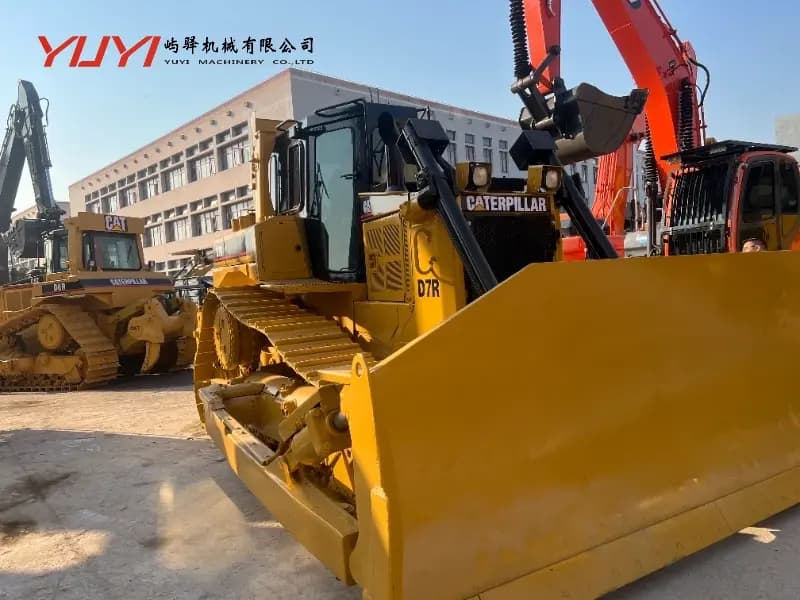Caterpillar D7r Bulldozer Original Caterpillar Cat D6 D7 D8 Bulldozer Medium Bulldozer Made in Japan Cat D6r D6h D7r D7h D8r Series Used Bulldozer
