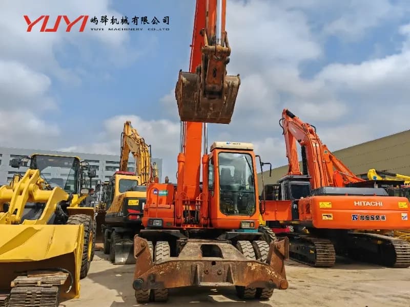 Doosan Dh210W-7 Wheel Excavator Dh210W-7 Hydraulic Excavator Used Dh210W-7 for Sale 21-Ton Wheel Excavator Price Dh210W-7 Specs