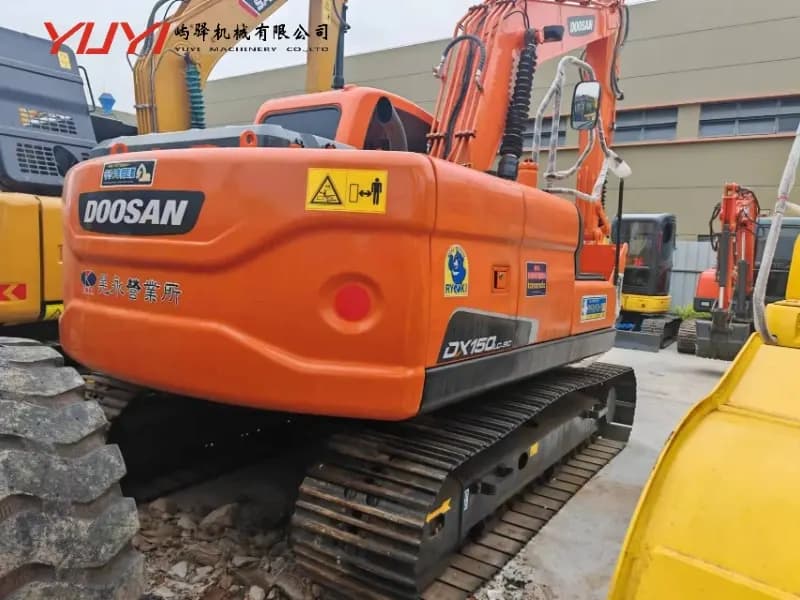 Dx150 Excavator Doosan Dx150 Crawler Excavator Used Dx150 for Sale 15-Ton Class Excavator Dx150 Price and Specs Dx150 Used Construction Machinery