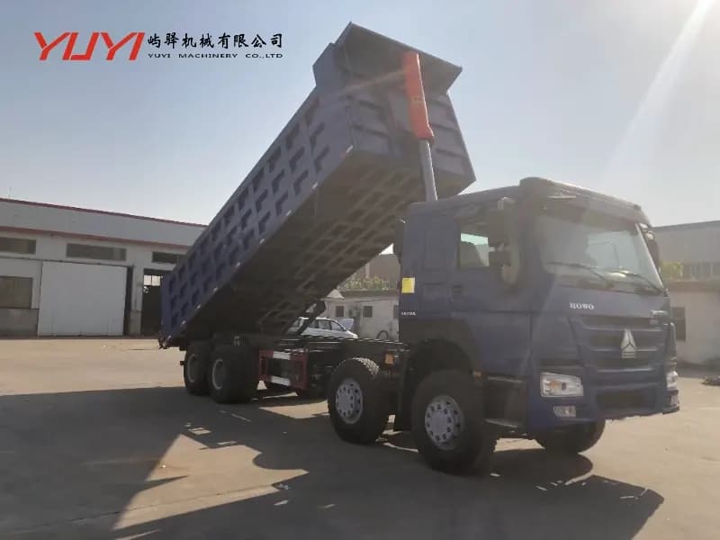 HOWO 12-Wheel Dump Truck Sinotruk HOWO 12X4 Tipper HOWO 40-Ton Mining Truck Used HOWO Heavy Duty Truck HOWO 12-Wheel Truck Price