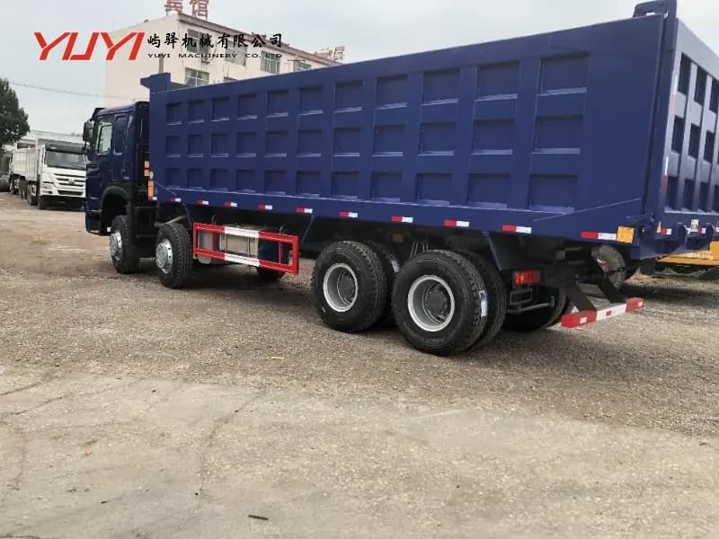 HOWO 12-Wheel Dump Truck Sinotruk HOWO 12X4 Tipper HOWO 40-Ton Mining Truck Used HOWO Heavy Duty Truck HOWO 12-Wheel Truck Price