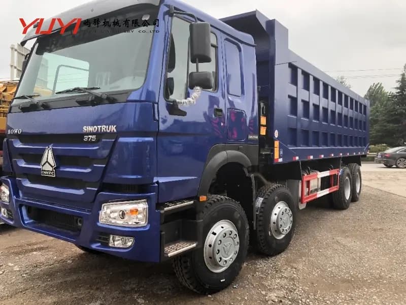 HOWO 12-Wheel Dump Truck Sinotruk HOWO 12X4 Tipper HOWO 40-Ton Mining Truck Used HOWO Heavy Duty Truck HOWO 12-Wheel Truck Price