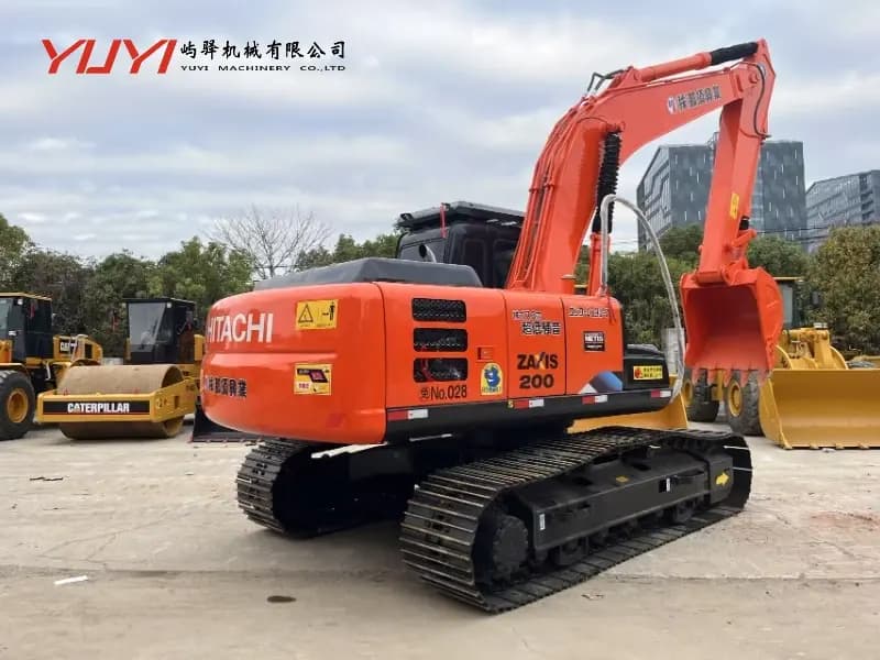 Hitachi Zx200 Excavator Zx200-5 Hydraulic Excavator Used Zx200 Construction Equipment 20-Ton Crawler Excavator Price Japan Zx200 Excavator Specs