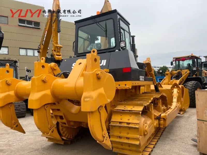 Hot Sale 2024 Model Used SD22 Bulldozer High Quality Global Shipping Original Shantui SD22 Low Hours SD22