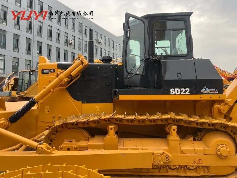 Hot Sale 2024 Model Used SD22 Bulldozer High Quality Global Shipping Original Shantui SD22 Low Hours SD22