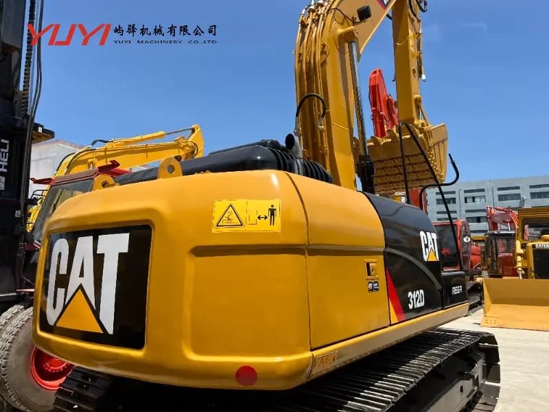 Hot Sale Cat 312D Crawler Excavator Original Cat 312D Digger Used Cat 312D Excavator Low Hours Low Price Cat 312D