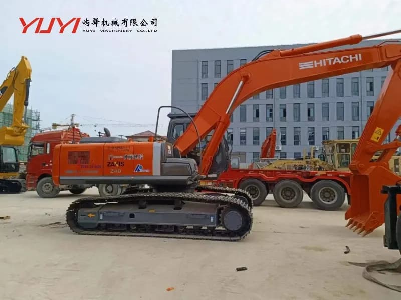 Hot Sale Hitachi Zx240 Excavator Best Price Guaranteed High Quality Used Hitachi Zx240 Original Zx240 Crawler Excavator