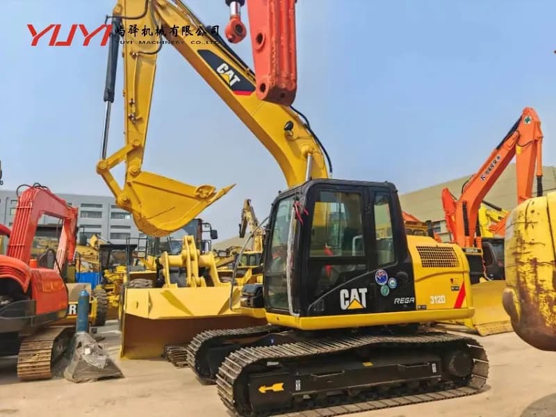 Hot-Selling Original Cat 312D Used Cat 312D Excavator for Export 12tons Mini Excavator Second-Hand Excavator for Sale Original Cat 312 Used Excavator
