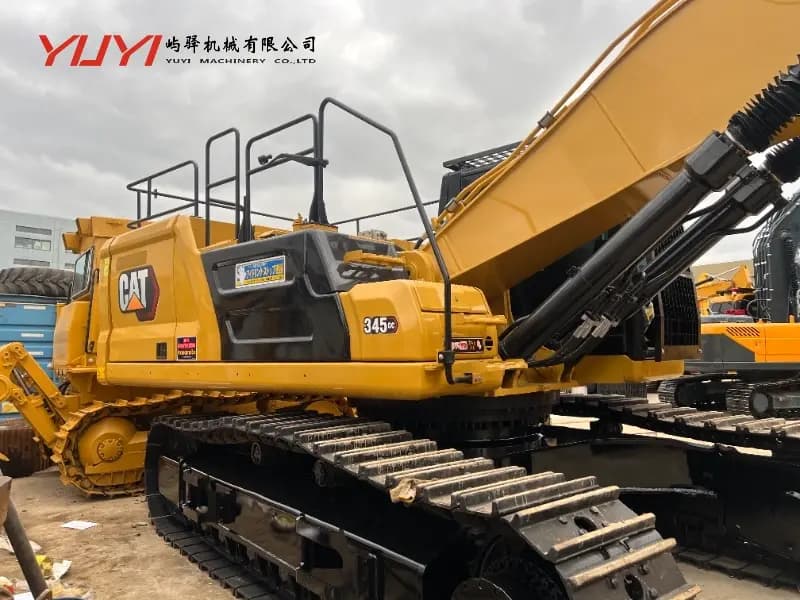 Japan Made Cat Used 345GC Crawler Excavator 320 330 345 Caterpillar Excavators High Quality Used Machinery Cat 345GC Excavator