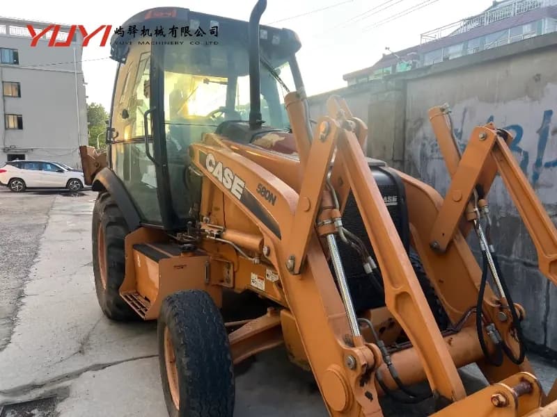 Original Case 580n Backhoe Loader Used Case 580n Backhoe Second-Hand Case 580n with Extendable Dipper Stick