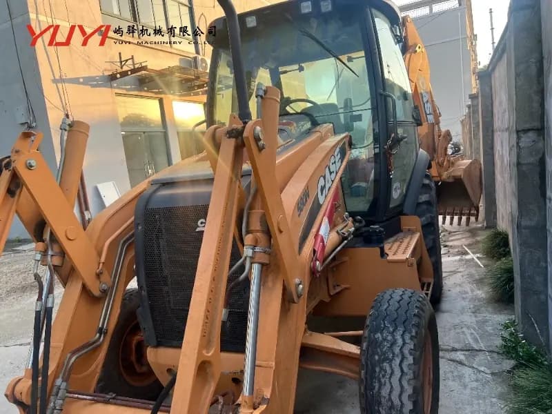 Original Case 580n Backhoe Loader Used Case 580n Backhoe Second-Hand Case 580n with Extendable Dipper Stick