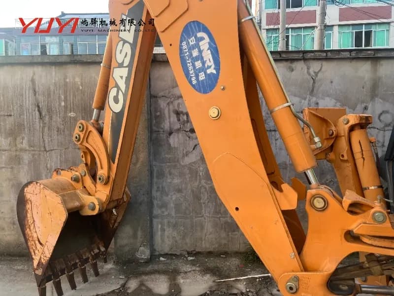 Original Case 580n Backhoe Loader Used Case 580n Backhoe Second-Hand Case 580n with Extendable Dipper Stick