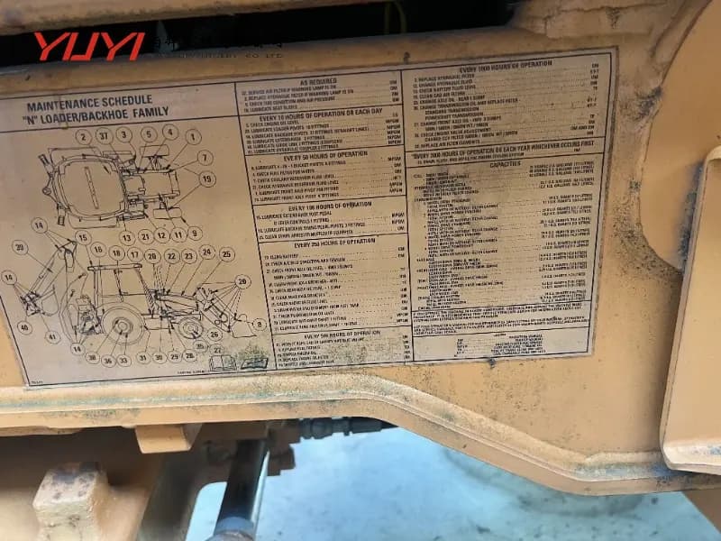 Original Case 580n Backhoe Loader Used Case 580n Backhoe Second-Hand Case 580n with Extendable Dipper Stick