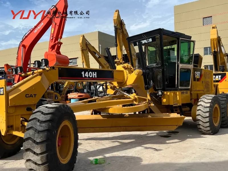 Original Cat 140h Motor Grader in Hot Stock Used 140h Low Hours Best Selling 140h Grader Used Cat 140h Good Condition