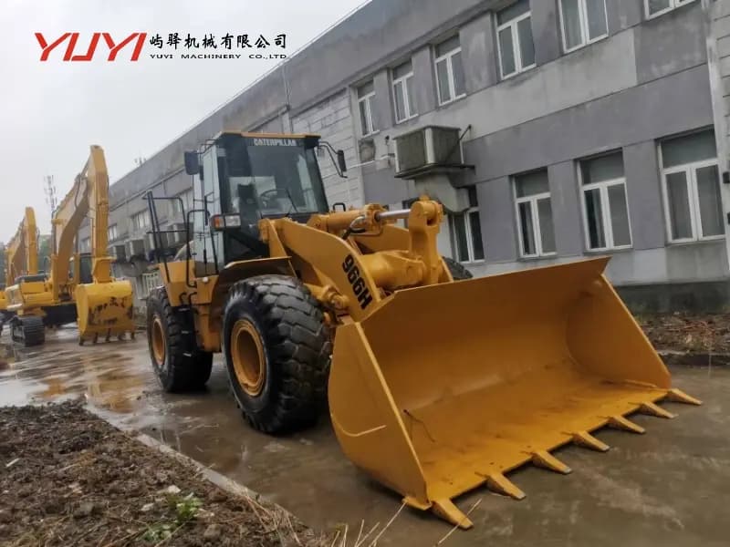 Original Cat 966h Loader Second-Hand Caterpillar 966h Used Cat 966h Wheel Loader Pre-Owned Cat 966h Construction Equipment