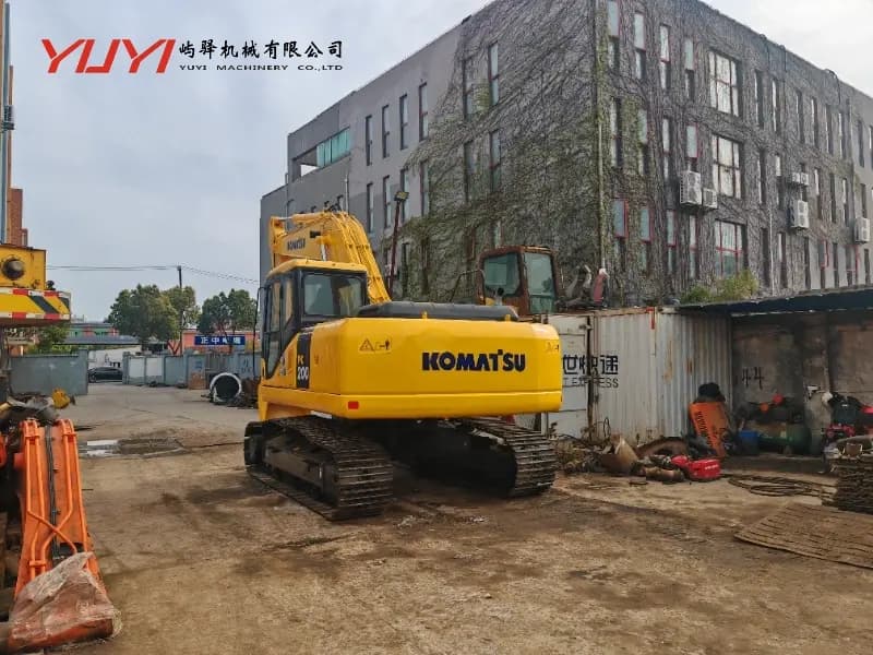Original Condition Komatsu PC200-8 Excavator 20 Ton Low Hour Japan Import Hydraulic Crawler Motor Engine Gear Pump Core