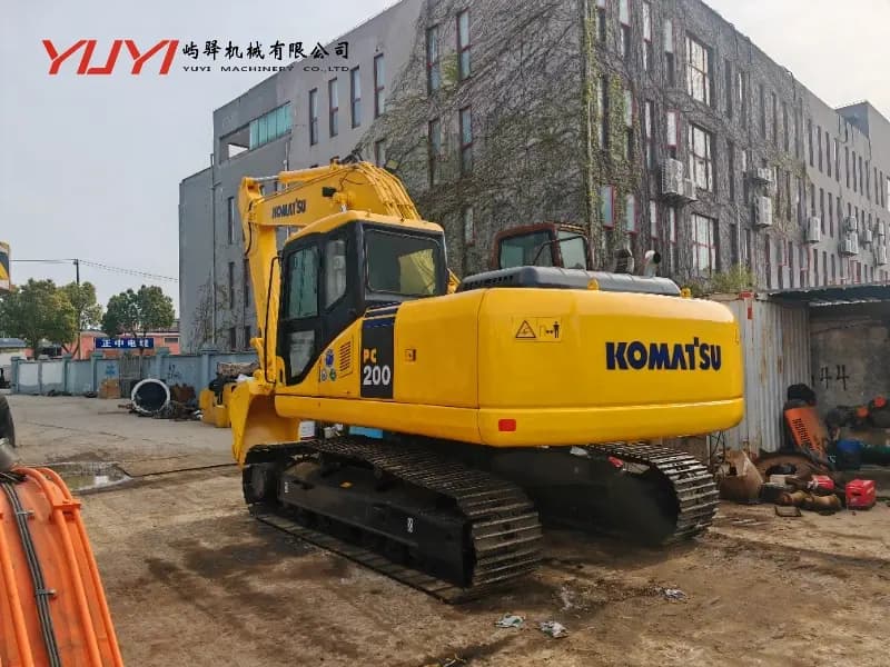 Original Condition Komatsu PC200-8 Excavator 20 Ton Low Hour Japan Import Hydraulic Crawler Motor Engine Gear Pump Core