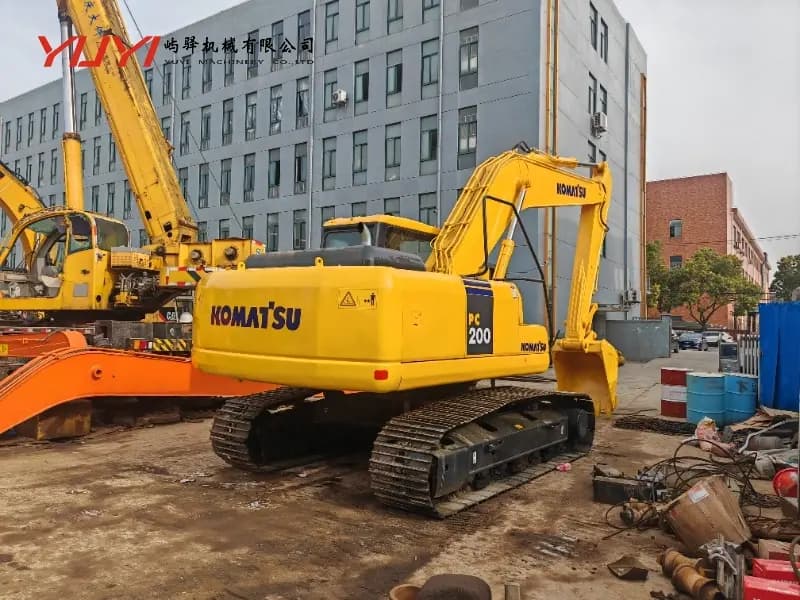Original Condition Komatsu PC200-8 Excavator 20 Ton Low Hour Japan Import Hydraulic Crawler Motor Engine Gear Pump Core