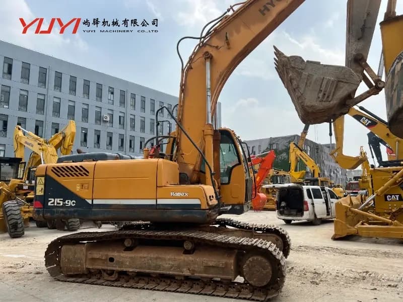 Original Hyundai 215-9C Excavator for Sale Original Hyundai 215-9c Excavator with Genuine Parts Used Hyundai 215-9c Excavator in Good Condition