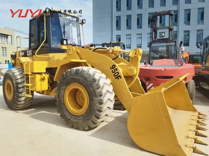 Original Japan Used Cat 950f Wheel Loader Caterpillar Hydraulic Wheel Loader 950f 966h 980 980h for Sale