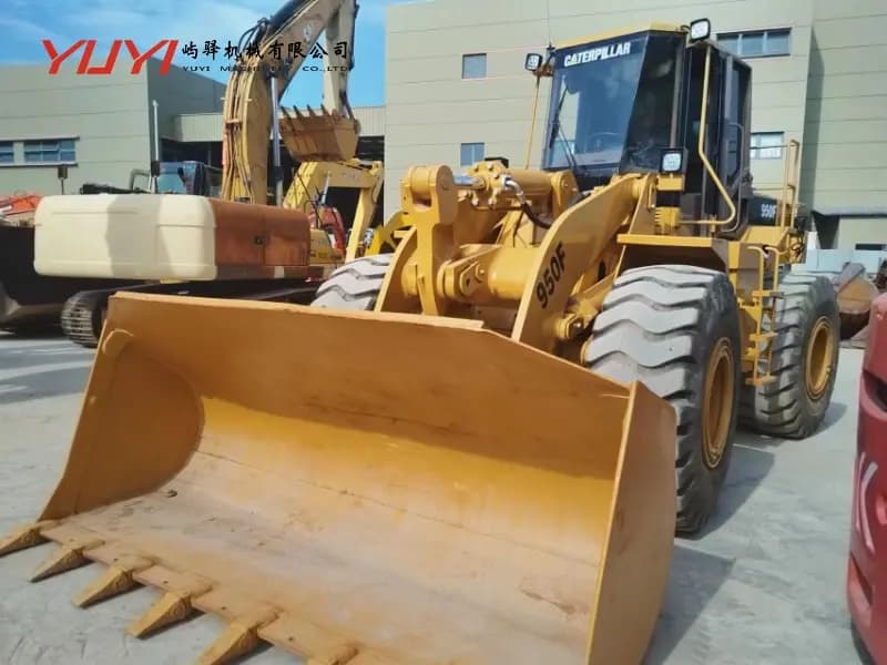 Original Japan Used Cat 950f Wheel Loader Caterpillar Hydraulic Wheel Loader 950f 966h 980 980h for Sale
