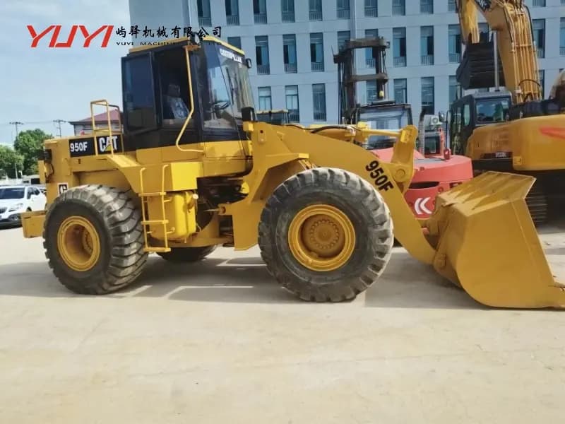 Original Japan Used Cat 950f Wheel Loader Caterpillar Hydraulic Wheel Loader 950f 966h 980 980h for Sale