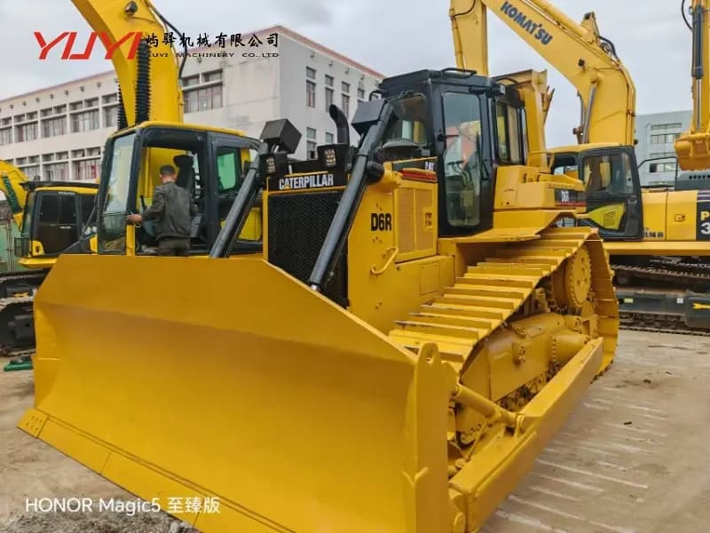 Hot-Selling Original Cat D6R Used Cat D6R Bulldozer for Export Original Used Cat D6r Hydraulic Crawler Bulldozer for Sale
