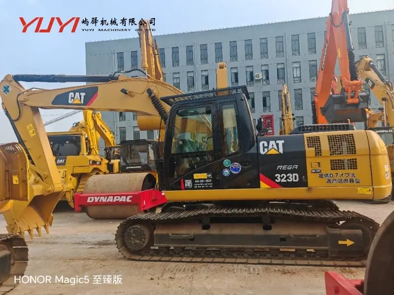 Original Used Caterpillar 323dl Crawler Excavator Cat 323D 323 Construction Machinery Hot Sale Caterpillar 323D2l