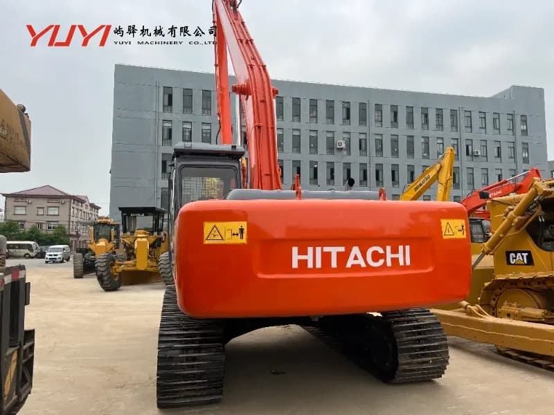 Original Used Hitachi Ex200 Long Arm Excavator Popular Construction Machinery 20 Ton for Deep Digging Well-Maintained