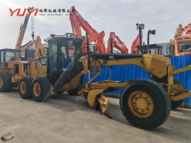 Quality Used Cat160m Good Hydraulics Original Cat 160m Grader