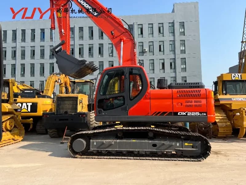 Second-Hand-Doosan-Dx225lca-Hydraulic-Excavator-Used-Original-Doosan-Excavator-Doosan-225-Dx225-Dx225LCLca-Crawler-Hydraulic-25ton-Digger