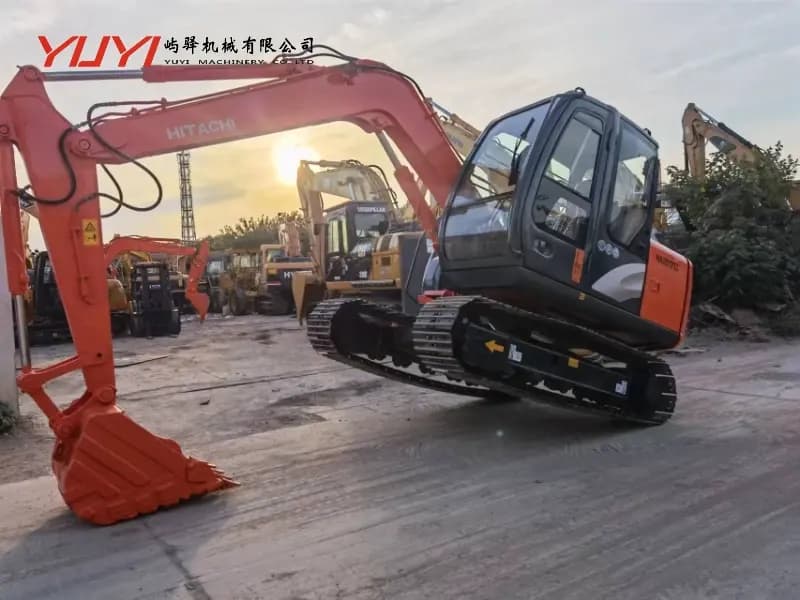 Second-Hand Hitachi Zx70-5g Excavator for Sale Original Isuzu Engine 52HP Well Maintained Good Condition Best Price