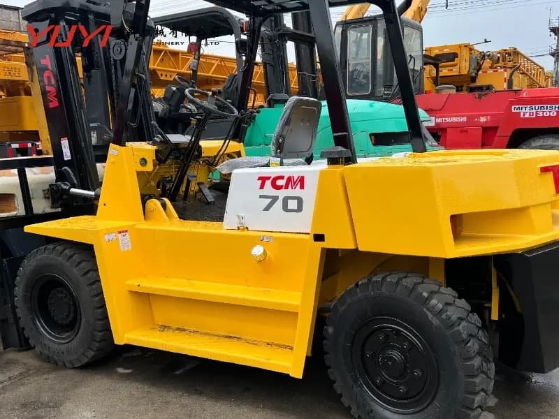 Second-Hand Tcm 70 Diesel Forklift for Sale Original Used Tcm 70 Forklift Cheap Price Fast Delivery Best Selling Tcm 70