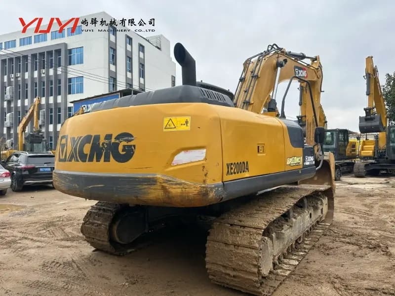 Second Hand XCMG XE200DA Genuine Original XCMG Excavator Used xcmg xe Excavator Original 20Ton Digger