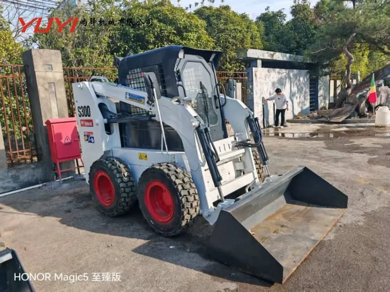 Second Hand for Bobcat S300 Skid Steer Loader with Original Motor Bearing and Gearbox Hot Sale Used Attachments