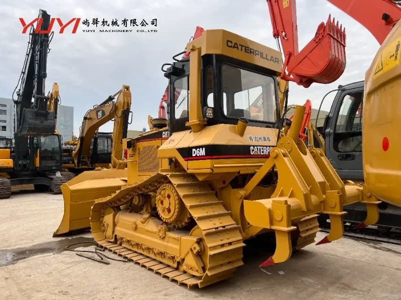 Second hand Caterpillar D6m Bulldozer Used Cat D6m Dozer Best Seller Low Hours Used D6m D6g D6h D7h D8r D8t Bulldozer