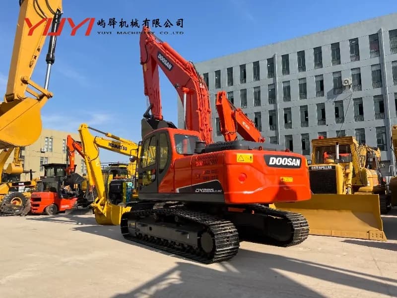 Second-hand Doosan DX225LC-9C Hydraulic Excavator Used Original Doosan Excavator Doosan DX225 DX225LC/LC-9C Crawler Hydraulic