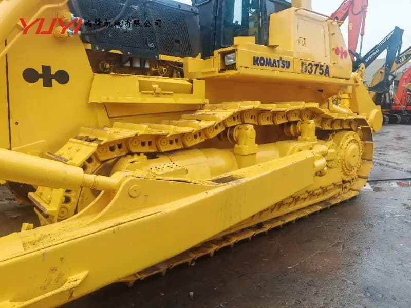 Used Bulldozer KOMATSU D375A Hot Sale 74-ton Best Seller Used KOMATSU Japan Stock KOMATSU D375A Good Working Condition