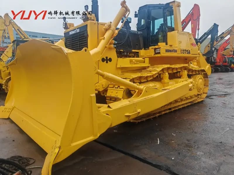 Used Bulldozer KOMATSU D375A Hot Sale 74-ton Best Seller Used KOMATSU Japan Stock KOMATSU D375A Good Working Condition