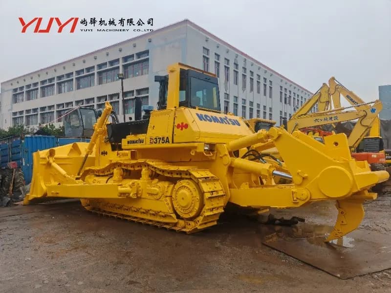 Used Bulldozer KOMATSU D375A Hot Sale 74-ton Best Seller Used KOMATSU Japan Stock KOMATSU D375A Good Working Condition